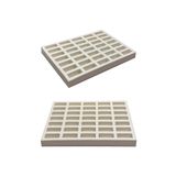 Nana Minyatür Inşaat Maketleri Için Büyük Boy Harman Tuğla Silikon Kalıp (2,5*1*1CM)