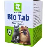 Nanbell Bio Tab – Kedi ve Köpekler Için Biotin Takviyesi 120 Tablet | Tüy Dökülmesini Azaltır, Parlaklık Kazandırır