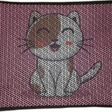 Nanbell Büyük Elekli Çift Katlı Kedi Kumu Paspası 75X59 Cm Desenli No:11
