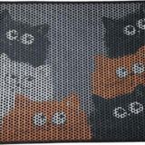 Nanbell Büyük Elekli Çift Katlı Kedi Kumu Paspası 75X59 Cm Desenli No:1