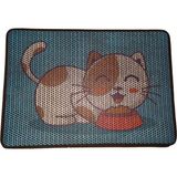 Nanbell Jüt Halı Kedi Tırmalama 70 x 43 cm Desenli No 3