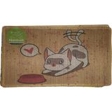 Nanbell Jüt Halı Kedi Tırmalama 70X43 cm Desenli No:5