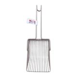 Nanbell Metal Kedi Kumu Küreği 28-10-15cm acik-gri