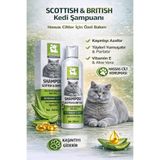 Nanbell Scottish Ve British Kedilere Özel Şampuan 250 Ml