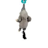 Nanbell W558 Kedi ve Köpek Peluş Oyuncak Gri 45 cm