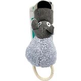 Nanbell W560 Kedi Ve Köpek Peluş Oyuncak 35-16Cm Gri