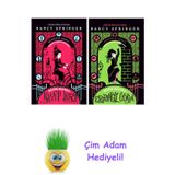 Nancy Springer 2 Kitap Seti + Çim Adam Hediye