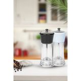 Nandy Home 2'li Set Seramik Elegant Tuz ve Biber Değirmeni - Beyaz - Siyah