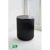 Nandy Home 4,5 Lt Yuvarlak Çöp Kovası, Banyo, Mutfak Çöp Kutusu - Siyah