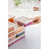 Nandy Home 9'lu Set Sızdırmaz Tasarımlı Mikrodalga ve Difrize Uygun Krem Saklama Kabı Ultra Dayanıklı - 9 Adet