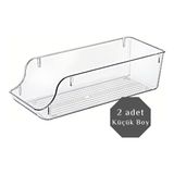 Nandy Home Çok Amaçlı İçecek, Buzdolabı & Dolap İçi Düzenleyici Küçük Boy 2 Adet