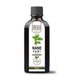 Nane Yağı 100 Ml Mentha Piperita Cam Şişe Doğal Uçucu Yağ Buhar Distilasyonu 100 G