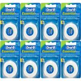Naneli Aroma ile Oral-B Essential Floss 50 mt 8 Adet Diş İpi Ağız ve Diş Bakımında Etkili