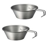 NANGOGEAR 4 parça Set Paslanmaz Çelik Kamp Sierra Kupası 310 ml (21112)