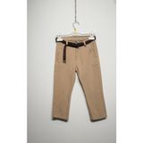 Nanica Kids Kemerli Keten Pantolon - Bej - 1 Yaş