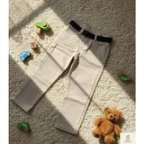 Nanica Kids Minibohe Kemerli Çocuk Kanvas Pantolon Bej - 2 - 3 Yaş