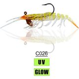 Nanıwaosakashı Carıdına Shrımp 10CM 14G Silikon Karides - C026