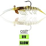 Nanıwaosakashı Carıdına Shrımp 10CM 14G Silikon Karides - C027