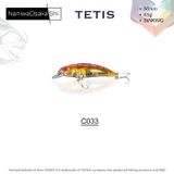NaniwaOsakashi Tetis 50 mm 4.5 gr Sinking C033 Sahte Balık