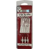 NaniwaOsakashi V8 Jig Series 10 cm 10 gr Silikon Yem - Gümüş
