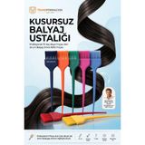 Nano Absolute 7'li Saç Boya Fırçası Seti, 24 cm Balyaj Ombre Röfle