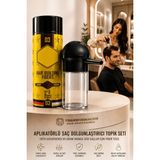 Nano Absolute Aplikatörlü Saç Dolgunlaştırıcı Set KOYU TON KAHVERENGİ| 50gr Topik Fiber Tozu & Profesyonel Pompa 721501 - APLİKATÖRLÜ KOYU KAHVERENGİ