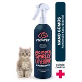 Nano Gümüş Özel Parfümsüz Kedi Kumu Koku Giderici, Doğal Ve Kokusuz Kedi Tuvaleti Için Sprey, 400 ml