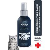 Nano Gümüş Yoğun Cilt Bakımı Spreyi, (Kedi ve Köpek) Yaralar, Pati, Göz, Kulak, Ağız ve Tüyleri Temi