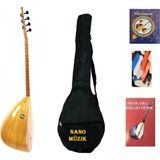 Nano Müzik Kısa Sap Saz Bağlama Seti + Öğretici Kitap( Telefondan Gönderilir) 1 Adet Yedek Tel Kılıf ve 2 adet tezene