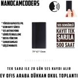 Nanocamcoders 1k ° 1080P Hd Mini Premium Kamera Sesli Video Kablosuz Gizli Güvenlik Kamerası Uzak Izle Ev Ofis Depo ( kamera değildir )