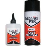 Nanofix 400 ml Hızlı Yapıştırıcı Ahşap Yüzeyler İçin Yüksek Viskoziteli Güçlü Yapıştırıcı