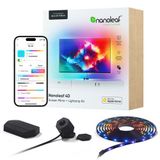 Nanoleaf 4D Akıllı Tv Arkası Led Şerit Aydınlatma Başlangıç Paketi App Kontrollü 4m Maks 65inç,Googl