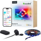 Nanoleaf 4d Akıllı Tv Arkası LED Şerit Aydınlatma Başlangıç Paketi App Kontrollü 4m Maks 65INÇ,GOOGLE Home, Alexa, Razer Chroma, Apple Home Destekli - RGB
