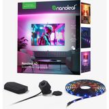 Nanoleaf 4d Ekran Yansıtma + Işık Şeridi Kiti (85 Inçe / 215 Cm'ye Kadar Tv/ekranlar Için) – Akıllı Rgbw LED Şeridi + Kamera, Thread ve Wi-Fi Destekli; Alexa, Google ve Apple ile Uyumlu - 1 x 100 cm - 00 Beyaz
