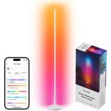 Nanoleaf Akıllı RGBW Dikey Aydınlatma Yer Lambası Matter, App Kontrollü, Google Home, Alexa, Apple Home Destekli, Beyaz
