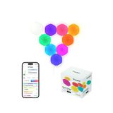 Nanoleaf Altıgen 9 Parça Akıllı Rgbw App Kontrollü Duvar Paneli - Beyaz