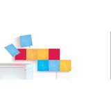 Nanoleaf Canvas Starter Kit, 9 Led Rgbw Akıllı Işık Oranı - Modüler Wlan Led Paneller, 16 Milyon Renkli Duvar Lambası İç, Müzik Ve Ekran Sen