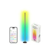 Nanoleaf Matter Siyah App Kontrollü Akıllı Rgbw Dikey Aydınlatma Yer Lambası