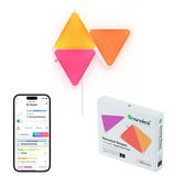 Nanoleaf Shapes Üçgen Akıllı Rgbw LED Duvar Paneli Genişletme Paketi 3'lü Beyaz - Apple HomeKit Destekli