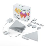 Nanoleaf Üçgen Akıllı RGBW Duvar Paneli Başlangıç Paketi App Kontrollü, 9 Parça, Beyaz, Google Home,