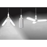 Nanopro Beyaz 3 Kollu Katlanabilir Pervane 42W Tasaruf Led Ampul