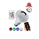 Nanopro Bluetooth Hoparlörlü Kumandalı Rgb Akıllı Led Ampul 16 Renk Ithalatçı Garantili