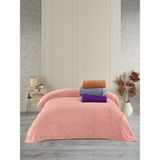 Nanosoft Pofy Wellsoft Çift Kişilik Battaniye - Pudra - 200 x 220 cm