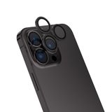 Nanospace Apple iPhone 15 Pro Max CL-13 Metal Kamera Lens Koruyucu (siyah)