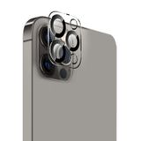 Nanospace Apple iPhone 15 Pro Max İle Uyumlu Tam Kapatan Lens Cam Kamera Koruyucu (Flaş Ve Kamerayı etkilemez)