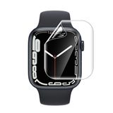 Nanospace Apple Watch İle Uyumlu Series 9 8 7 41mm Full Cover TPU Tam Kapatan Fullbody Ekran Koruyucu 2Lİ