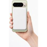 Nanospace Google Pixel 10 Pro Xl Uyumlu Kablolu 20W Kablosuz 15W Pil Taşınabilir Powerbank 5000MAH - Beyaz