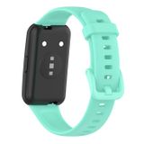 Nanospace Huawei Band 7 Uyumlu Renkli Silikon Kordon Kayış (turkuaz)