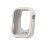 Nanospace Huawei Watch Fit 3 Yumuşak TPU Silikon Kasa Koruyucu Watch Gard 34 (krem)