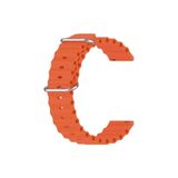 Nanospace Huawei Watch GT4 46mm İle Uyumlu Kordon Ocean Kordon (turuncu)